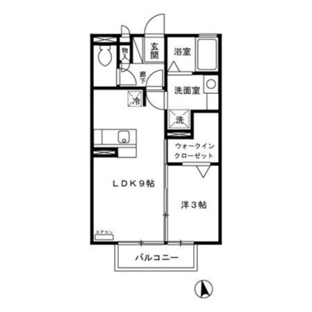 モナリエ大泉の物件間取画像